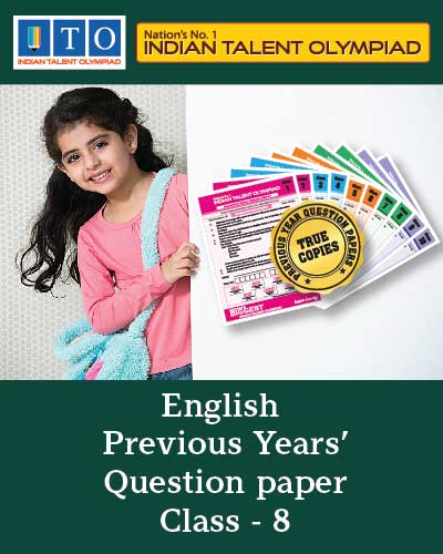 English Privous Year Question Paper Class 8
